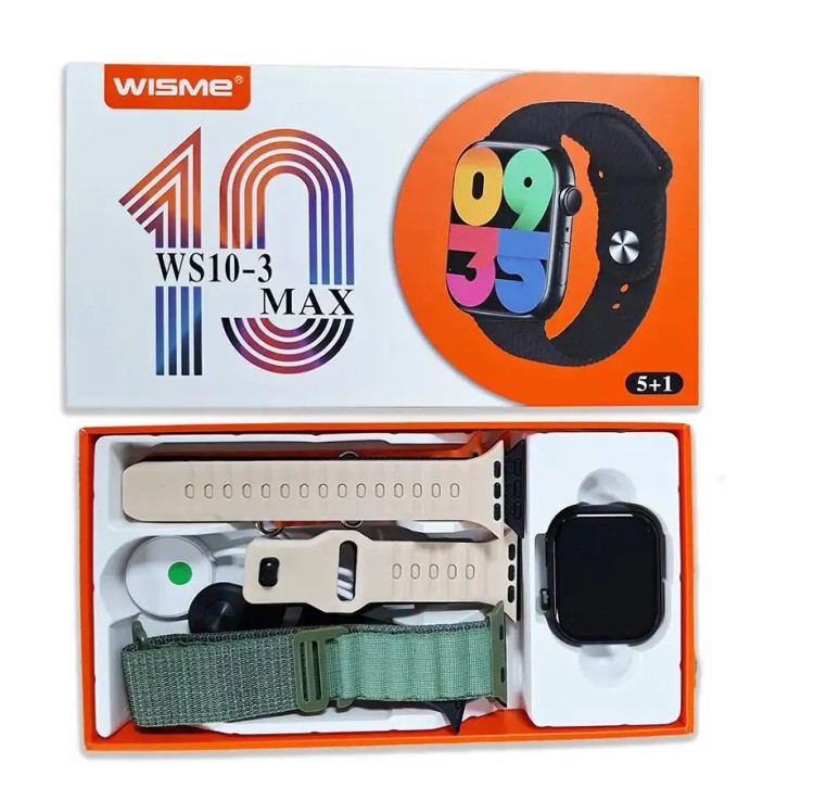 ساعت هوشمند WISME WS10\-3 MAX با بندهای متنوع